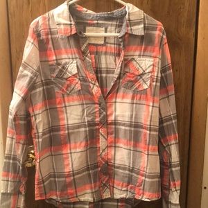 FINAL PRICE! Womens Arizona Long Sleeve Button Up Top